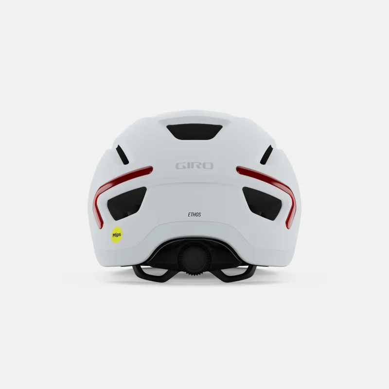 Giro Ethos MIPS LED Urban Helmet in Matte White-4